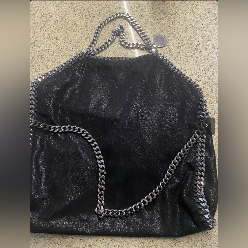 ❗️SOLD❗️Authentic Stella McCartney Three Chain Fold-Over Falabella.